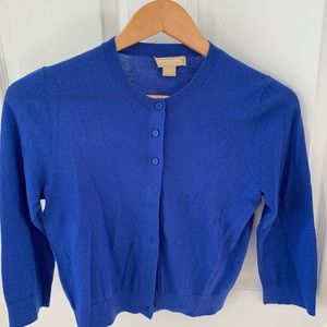 Blue 3/4 sleeve sweater